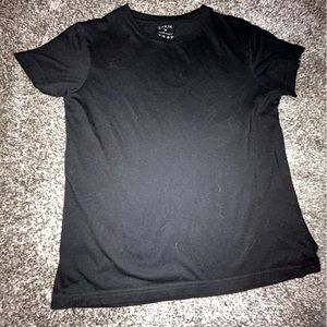 SHEIN plane black t-shirt